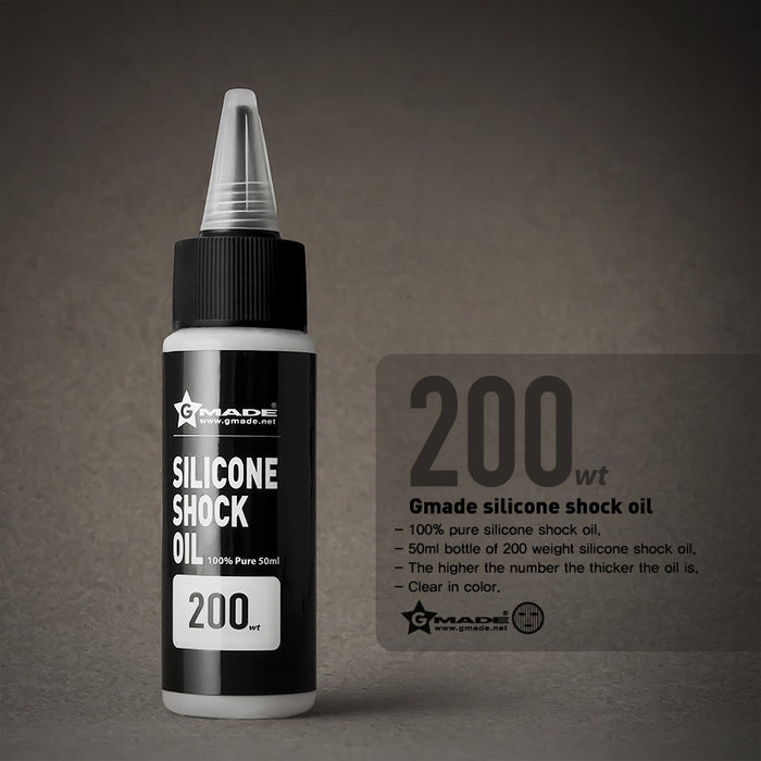 Gmade Silicone Shock Oil 200 Weight 50mL - GMA22700