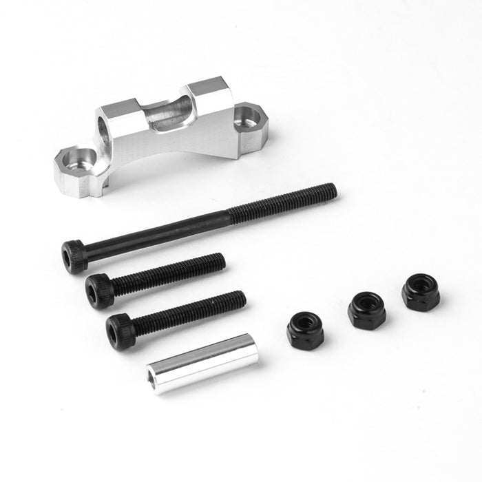 Gmade Rear Upper Link Mount (Silver) for GS01 Axle - GMA30021