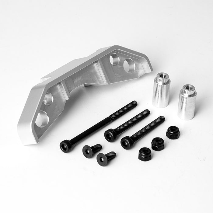 Gmade R1 Rear Axle Truss Upper Link Mount (Silver) - GMA30034