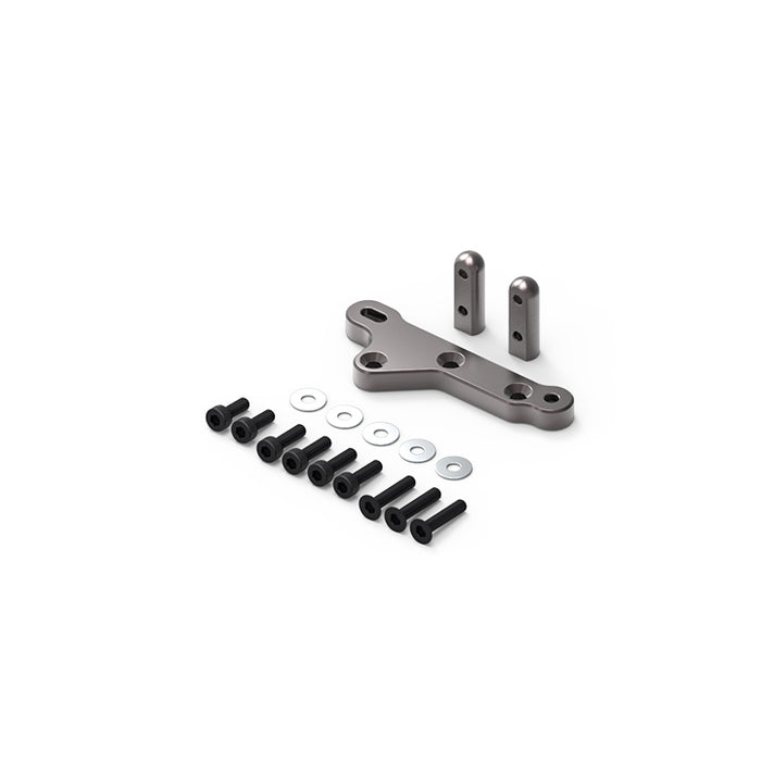 Gmade GA60 Aluminum Axle Servo Mount (Titanium Gray): GOM - GMA30091