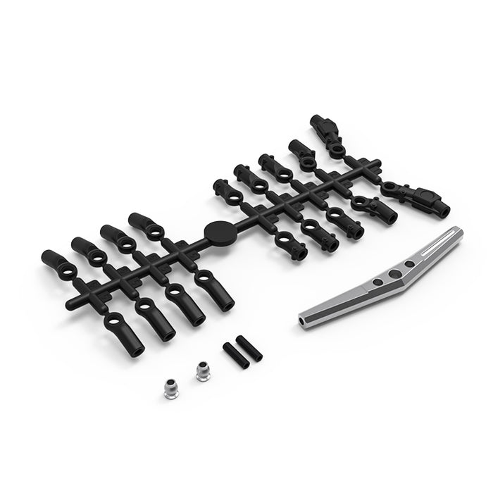 Gmade GR01 Machined M4 99mm Upper Link (Silver): GOM - GMA30104