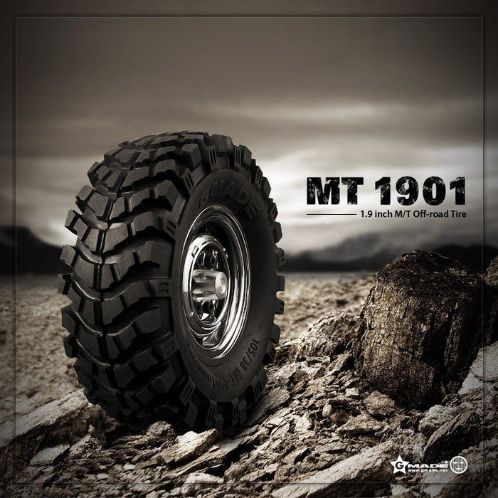 Gmade 1.9 MT 1901 Off-Road Tires (2)  - GMA70164