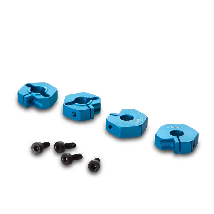 Gmade Clamp Type Aluminum 12mm Wheel Hub (4) (4mm Thick) - GMA70193