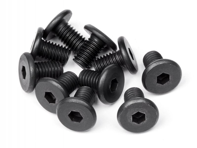 HPI Racing Pan Head Screw M5X8mm (Hex Socket/10pcs) - HPI100550