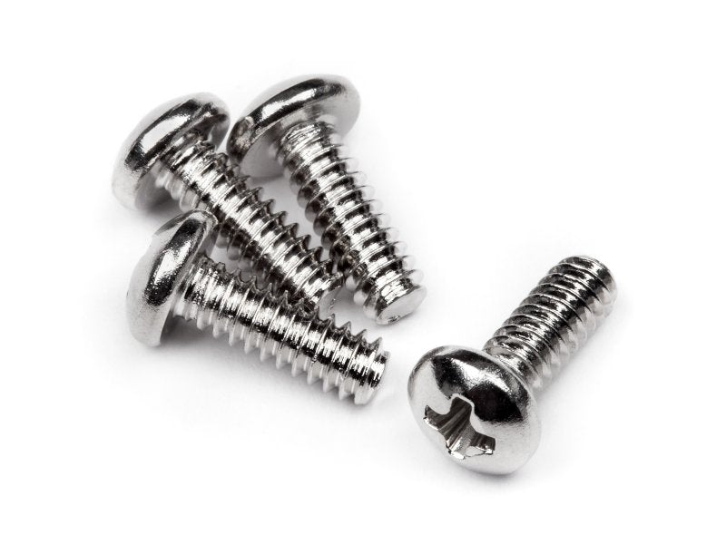 HPI Racing Button Head Screw 4-40X8mm (4pcs) Savage XL HPI111336