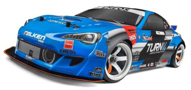 HPI Racing RS4 Sport 3 Drift Dai Yoshihara Subaru BRZ Assembled Chassis HPI120096