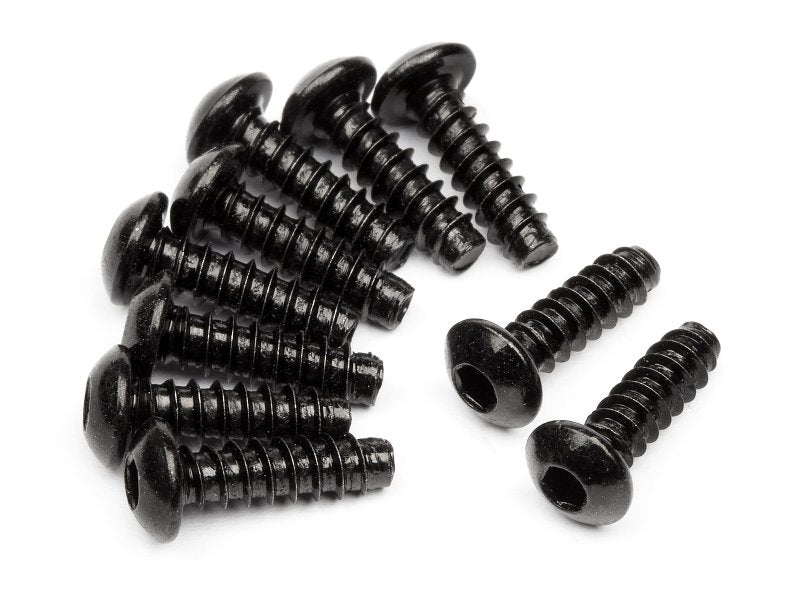 HPI Racing Tp. Button Head Screw M3X12mm (Hex Socket/10pcs) HPI94355