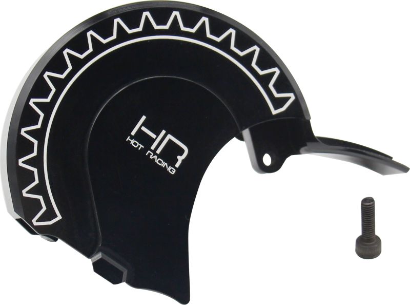 Hot Racing Aluminum Transmission Spur Gea Cover, for Traxxas E-Revo 2 HRAERVT32C01