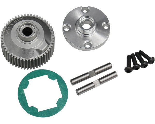 Hot Racing Hard Anodized Alum Diff Case, for B6.1 HRARCSB38H