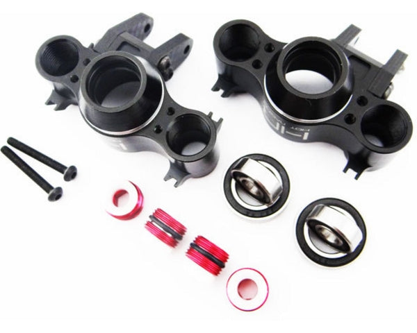 Hot Racing Heavy Duty Aluminum and Carbon Fiber Axle Carriers HRARVO21XG01