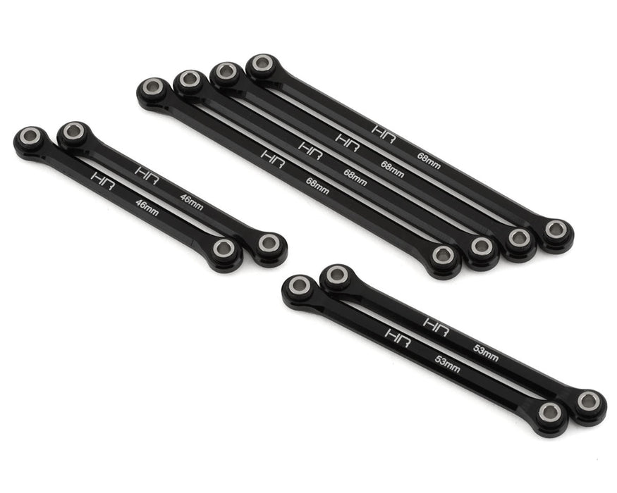 Hot Racing Traxxas TRX-4M Aluminum Link Set (Black) (155mm) HRATRXM155A