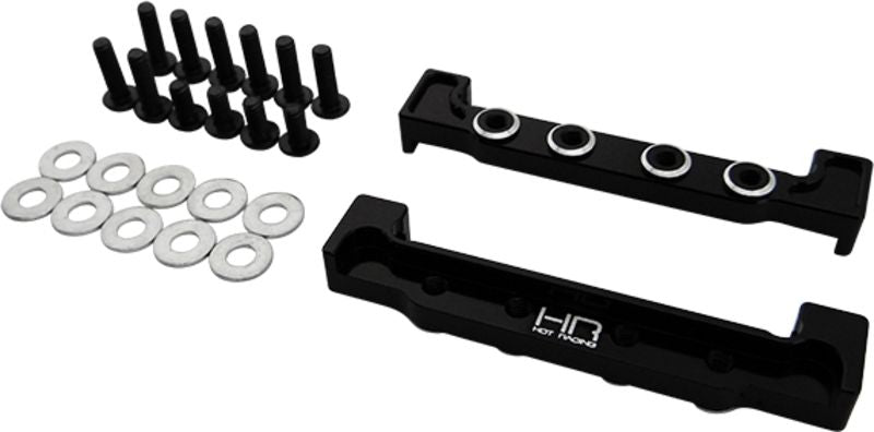 Hot Racing Aluminum Servo Mount, for Tamiya 1/14 Tractor Truck Haulers - HRATTK2401