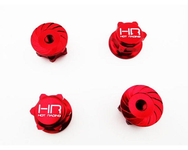 Hot Racing Serrated 17mm Wheel Nuts, for Traxxas Maxx HRAYEX10N02