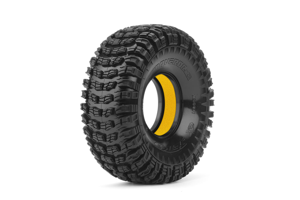 Jetko 1/10 2.2 Crawler Conqueror Tires, Ultra Soft (Yellow) - JKO3301US6214YL