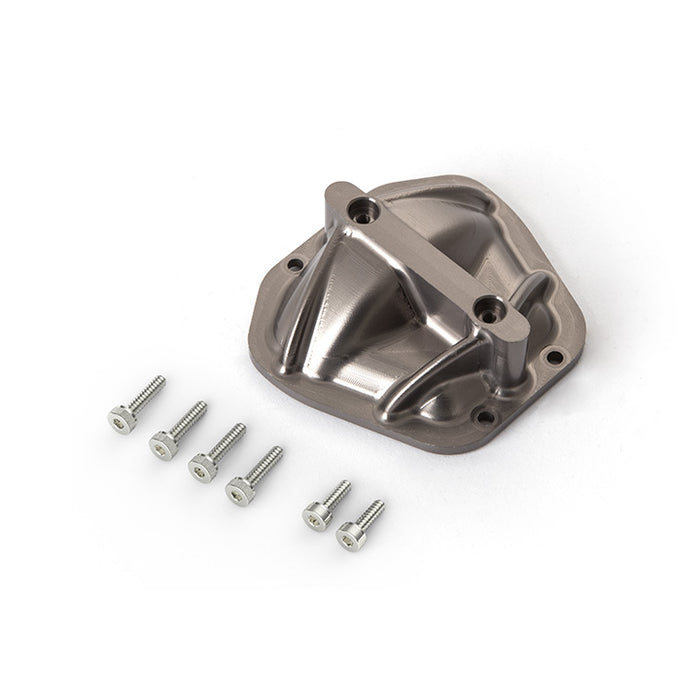 Junfac GA60 3D Machined Differential Cover (Titanium Gray): GOM JUN30007