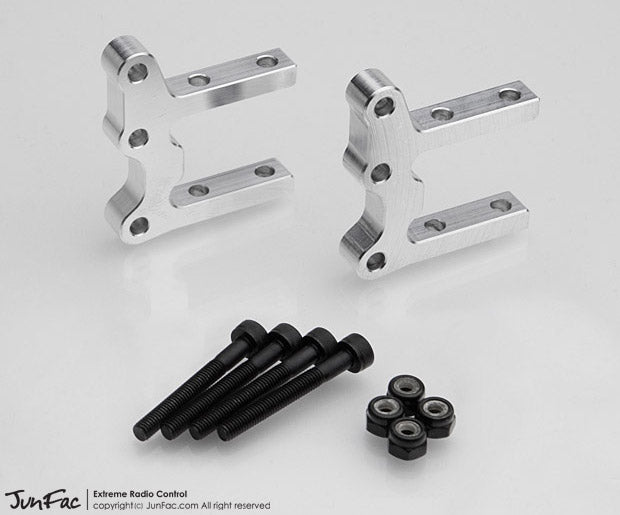 Junfac Axle Mounts (2) for Tamiya High-Lift Axles JUN42223