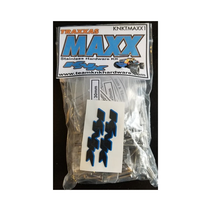 Team KNK Traxxas Maxx Stainless Hardware Kit - KNKTMAXX1