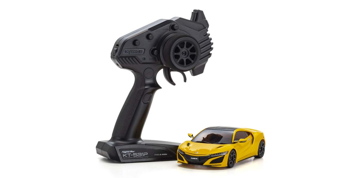 Kyosho Mini-Z Honda NSX 130R Readyset MR-03 RWD (Yellow Pearl II)