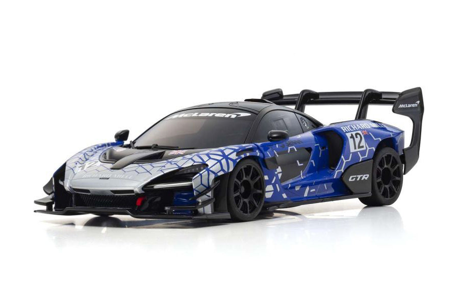 Kyosho MINI-Z MR-03 RWD McLaren Senna GTR Readyset Blue - KYO32340BL