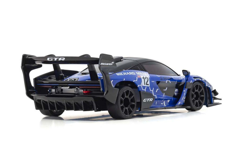 Kyosho MINI-Z MR-03 RWD McLaren Senna GTR Readyset Blue - KYO32340BL