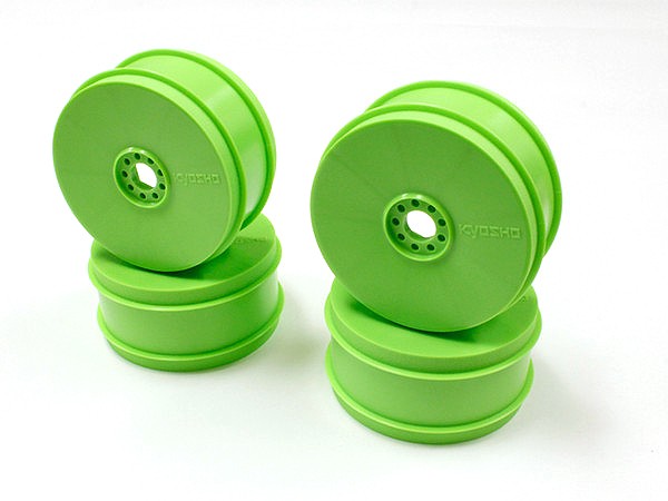 Kyosho Dish Wheel (4pcs/F-Green/MP9 TKI4) KYOIFH006KG