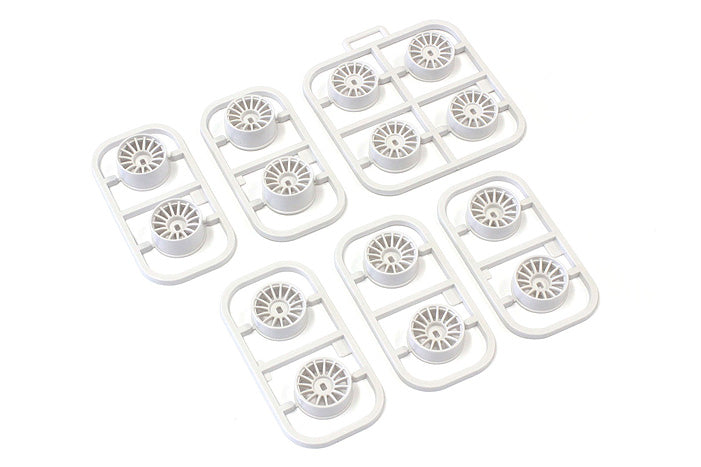Kyosho Multi Offset Wheel Set (White/ AWD/14pcs) KYOMDH100W
