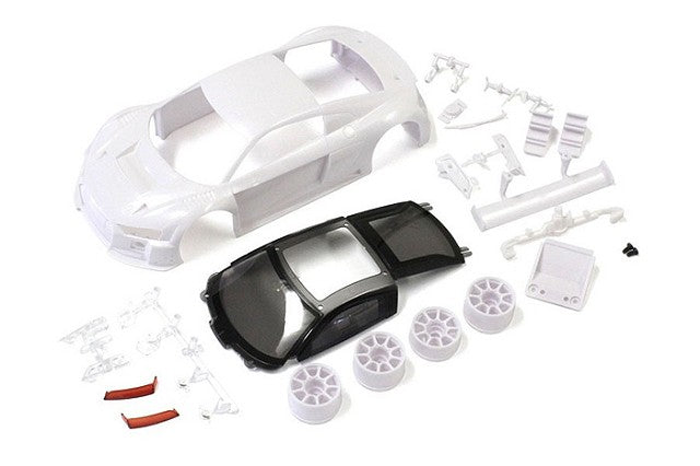 Kyosho Audi R8LMS 2015/16 White Body Set, for Mini-Z - KYOMZN189