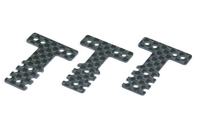 Kyosho Mini-Z Carbon Rear Suspension Plate Set - KYOMZW403
