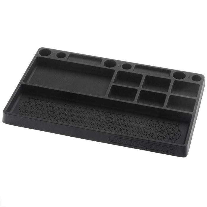 JConcepts Rubber Parts Tray, Black - JCO25502