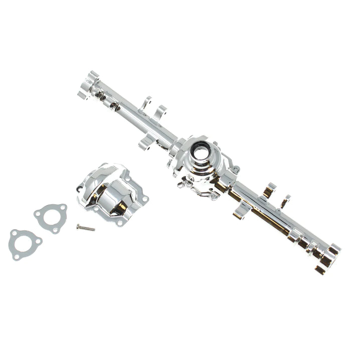 Redcat Racing Monte Carlo Chrome Rear Axle Housing W/ Diff Cover - RER15550