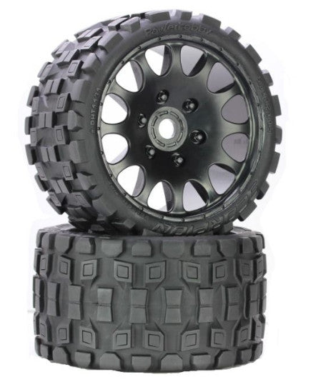 Power Hobby Scorpion Belted MT Mounted Race Tires PHBPHT1131R