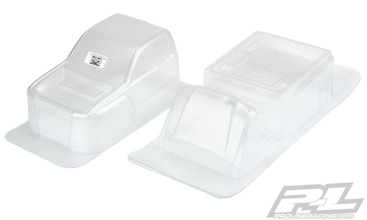 Pro-Line Builder's Series: Metric Clear Body for 12.3" (313mm) Wheelbase 1/10 Scale Crawlers - PRO352000