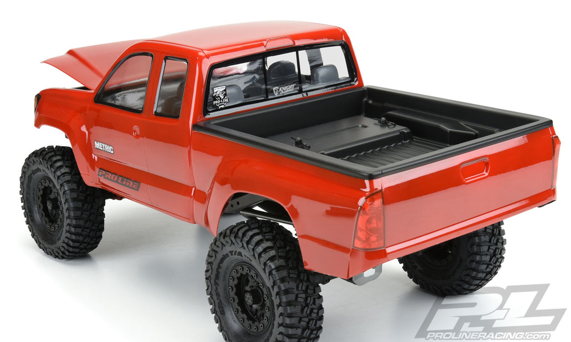 Pro-Line Builder's Series: Metric Clear Body for 12.3" (313mm) Wheelbase 1/10 Scale Crawlers - PRO352000