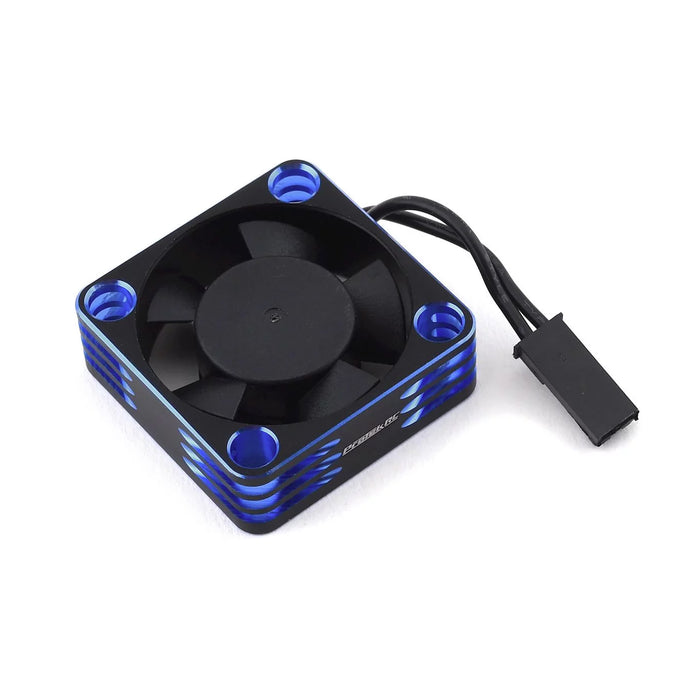 Protek R/C 30x30x10mm Aluminum High Speed HV Cooling Fan (Blue/Black) PTK2112