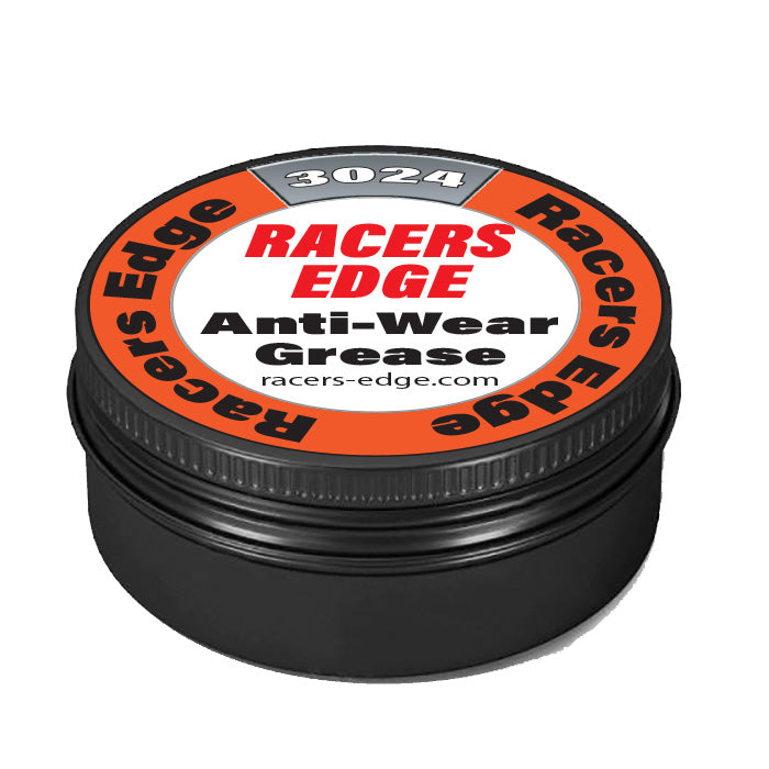 Racers Edge Anti-Wear Grease (8ml) in Black Aluminum Tin w/Screw On Lid - RCE3024