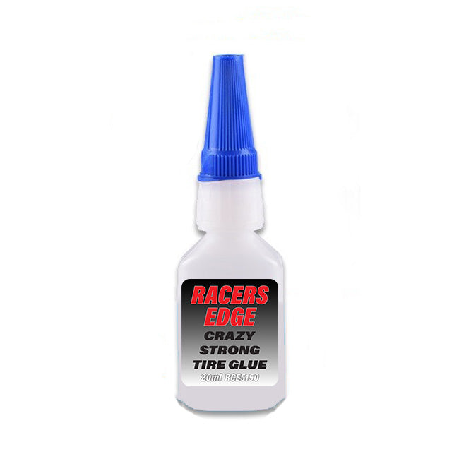 Racers Edge Crazy Strong Tire Glue 20g with Pin Cap and Tips - RCE5150