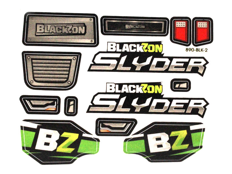 Racers Edge Blackzon Slyder Stadium Truck Clear Body - RCE6415