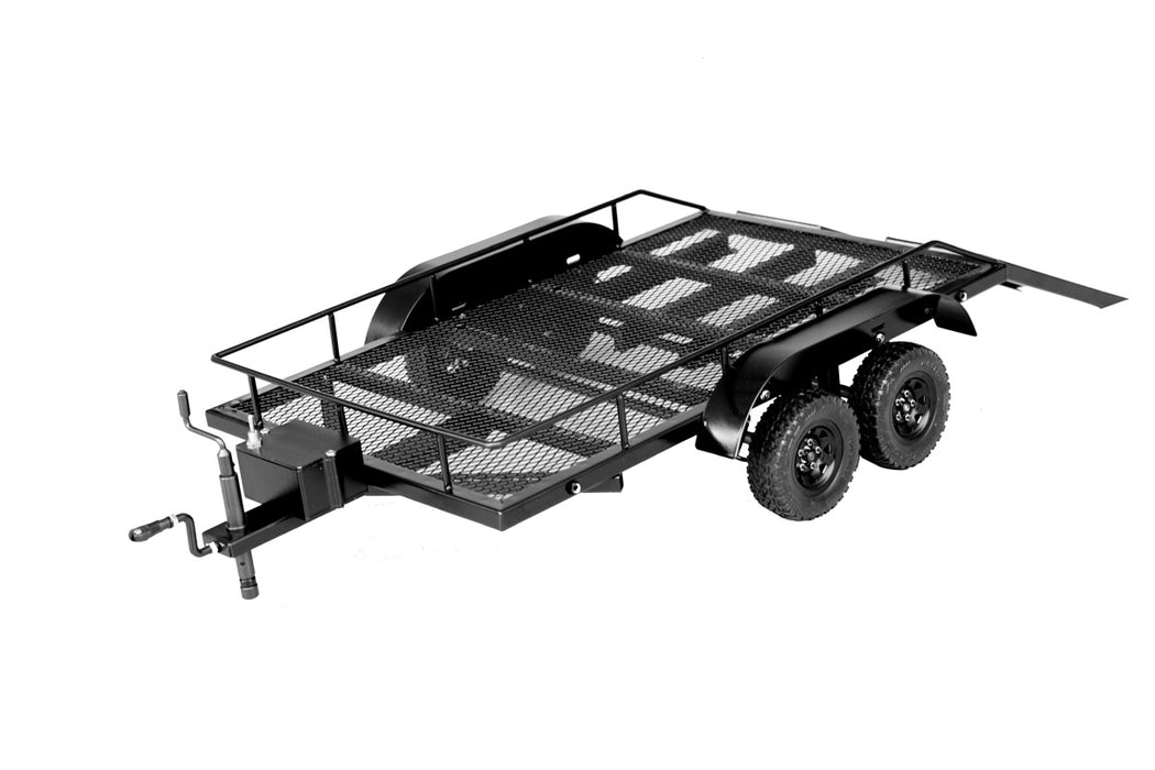 Racers Edge 1/10 Scale Full Metal Trailer w/ LED Lights - RCEPRO1500