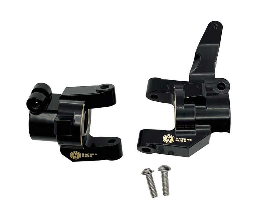 Racers Edge Brass CNC C-Hub Set for Axial SCX6 - RCESCX6016