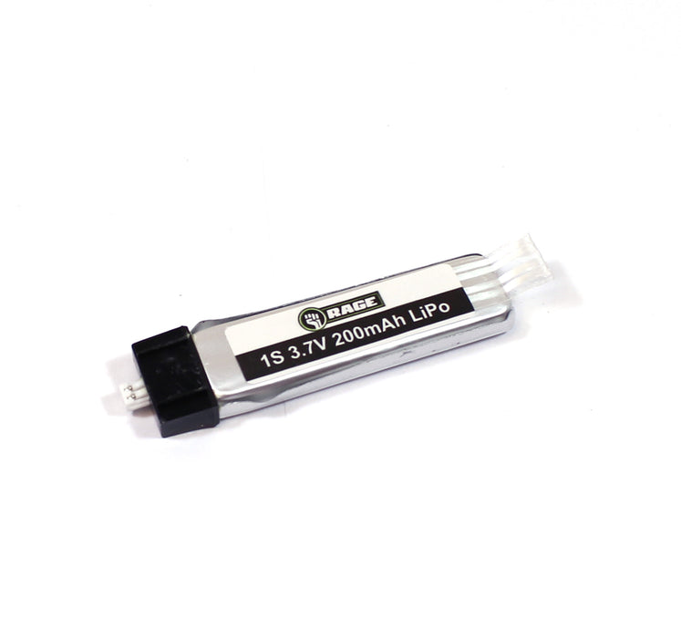 Rage RC Beechcraft 200mAh 1S 3.7V 25C LiPo Battery RGRA1200