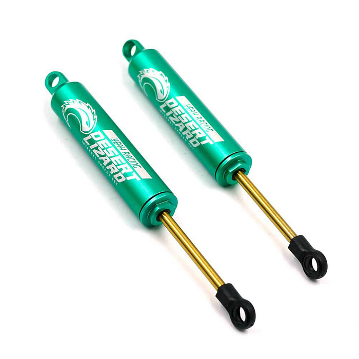 Yeah Racing 110mm Desert Lizard Two Stage Internal Spring Dampers (Pair) Green - DDL-110GN