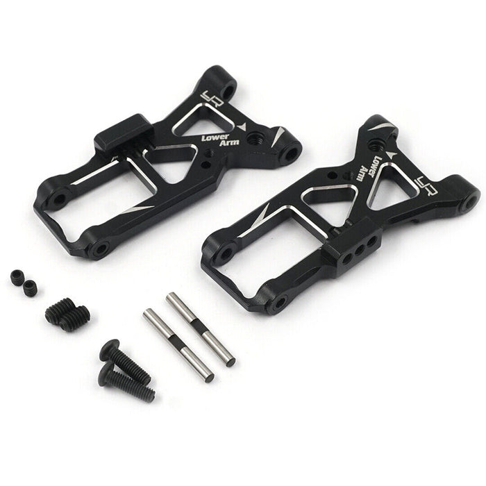 Yeah Racing Aluminum Front Lower Arm Set Black For Traxxas Ford GT 4 Tec 2.0 - TEC4-001BK