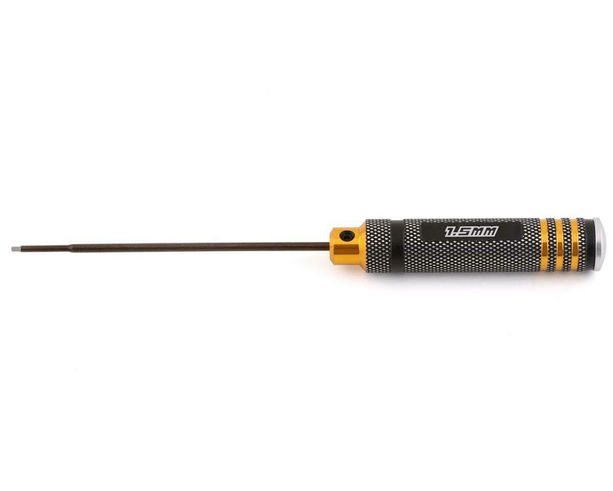 Yeah Racing Aluminum 1.5mm Allen Hex Driver Tool Black Gold - YT-0183