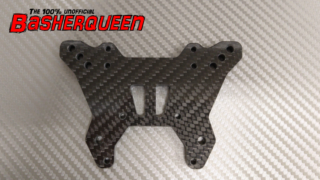 Basherqueen Carbon Fiber Front Shock Tower Arrma Kraton/Outcast/Notorious 6S - BQNA330220