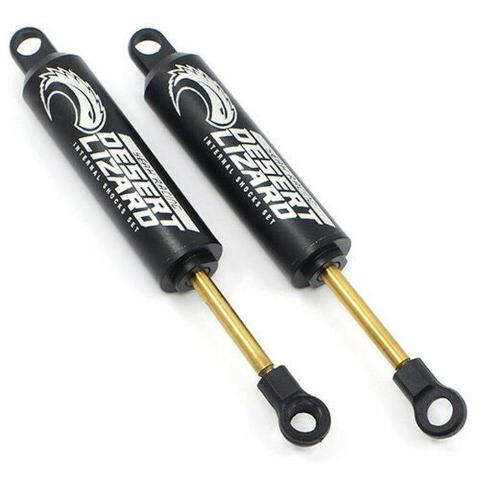 Yeah Racing 90mm Desert Lizard Two Stage Internal Spring Damper Pair Black For Crawler - DDL-090BK