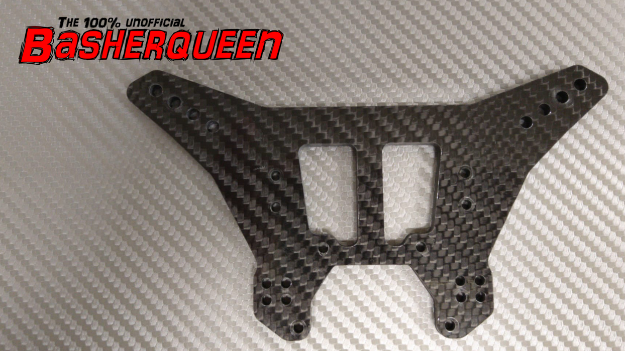 Basherqueen Carbon Fiber Rear Shock Tower Arrma Kraton/Outcast/Notorious 6S - BQNA330222