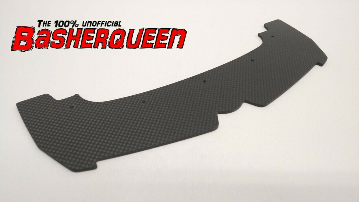 Basherqueen Carbon Fiber Countersunk Front Splitter Arrma Limitless 6S BLX Roller - BQNA320527