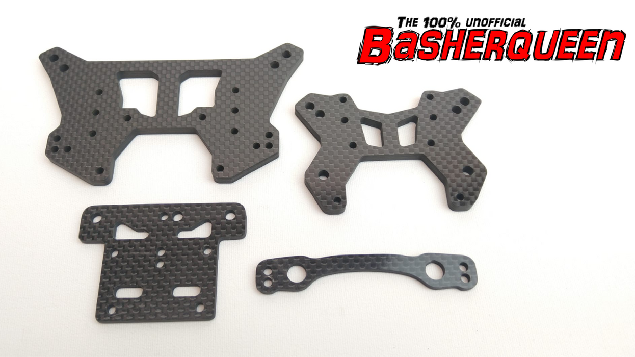 Basherqueen Carbon Fiber Set Arrma Talion 6S (4 pcs) - BQNA3304A