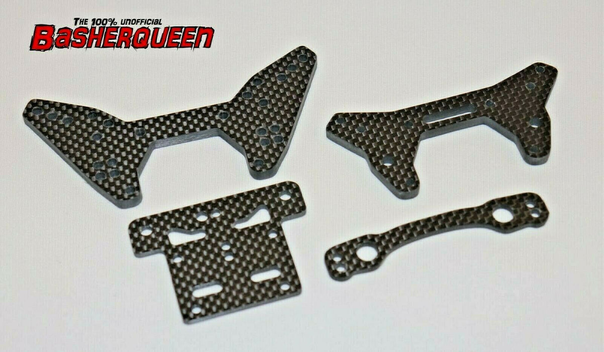 Basherqueen Carbon Fiber Set Arrma Infraction/Limitless/Felony (4 pcs) - BQNA320599