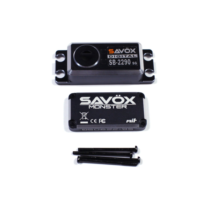 Savox Top & Bottom Case Set With 4 Screws SAVCSB2290SG